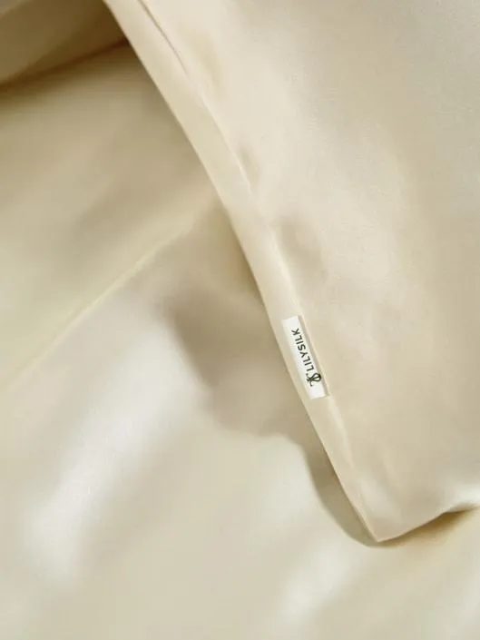 100 Mulberry Silk Pillowcase With Stunning Lily Embroidery Home Lilysilk Silk Pillowcases