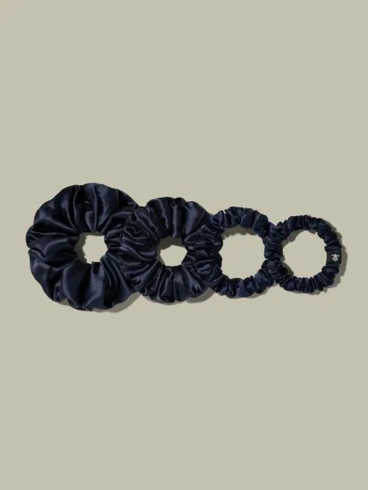 4 Pack Different Silk Hair Scrunchies Set Containing Different Types Great For Thick Or Thin Hair Women Lilysilk Silk Scrunchies 4 Pack Different Silk Hair Scrunchies Set Containing Different Types Great For Thick Or Thin Hair Women Lilysilk Silk Scrunchies