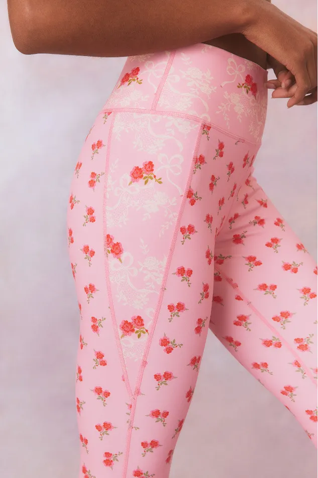 Active Women LoveShackFancy Highland HighWaisted Active Mix Print Legging Rosy Romance Active Women LoveShackFancy Highland HighWaisted Active Mix Print Legging Rosy Romance