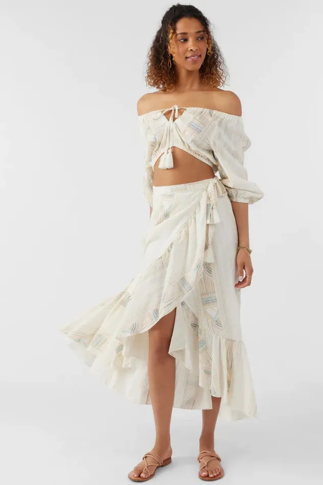 ADILAH HIGHLOW WRAP SKIRT Women O039NEILL Collections