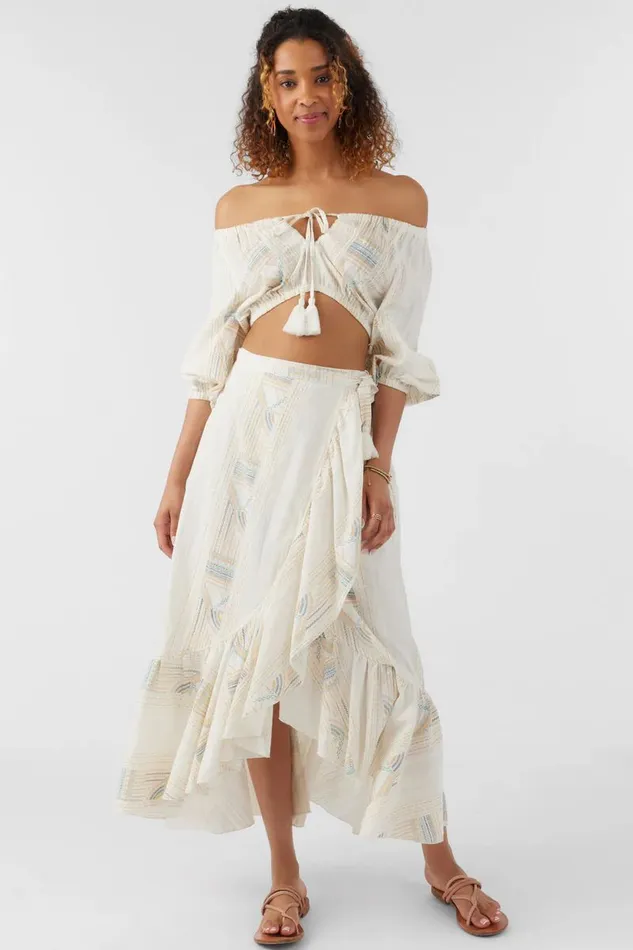 ADILAH HIGHLOW WRAP SKIRT Women O039NEILL Collections