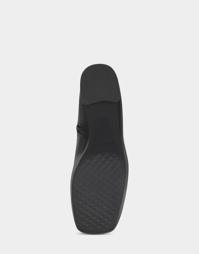 Aerosoles Comfortable Women039s Ankle Boot In Black Stretch Black Stretch Women Platforms