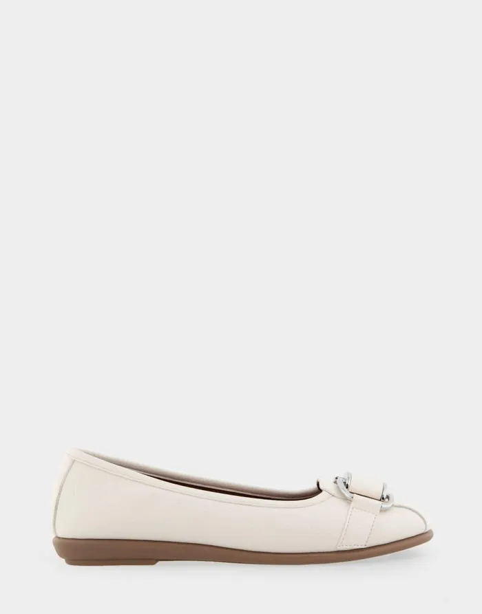 Aerosoles Comfortable Women039s Ornamented Flat In Eggnog Faux Leather Eggnog Faux Leather Women Wide Width Flats Aerosoles Comfortable Women039s Ornamented Flat In Eggnog Faux Leather Eggnog Faux Leather Women Wide Width Flats