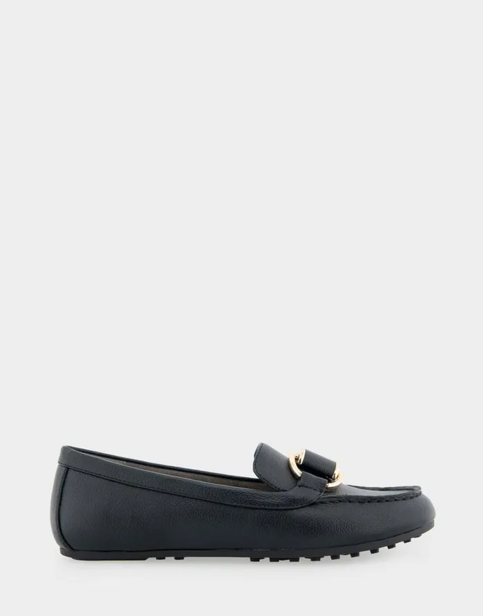 Aerosoles Comfortable Women039s Ornamented Loafer In Black Faux Leather Black Faux Leather Women Wide Width Flats Aerosoles Comfortable Women039s Ornamented Loafer In Black Faux Leather Black Faux Leather Women Wide Width Flats