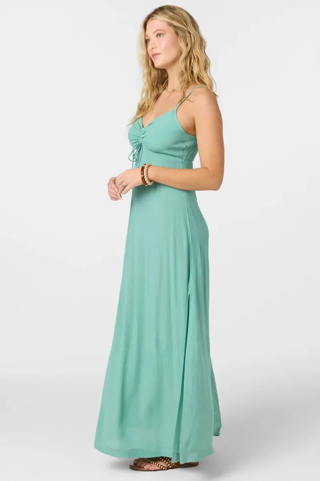 AINSLEY SOLID MAXI DRESS Oil Blue Women O039NEILL Clothing