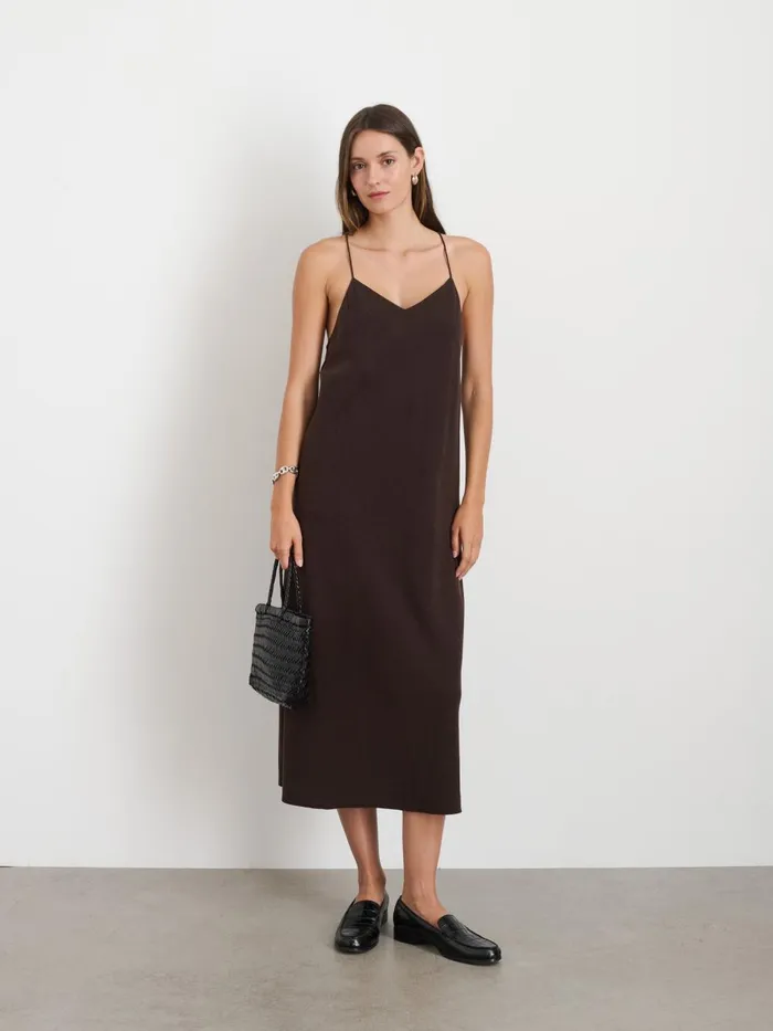 Alex Mill Dresses Skirts Women Alexis Dress In Lyocell Hickory