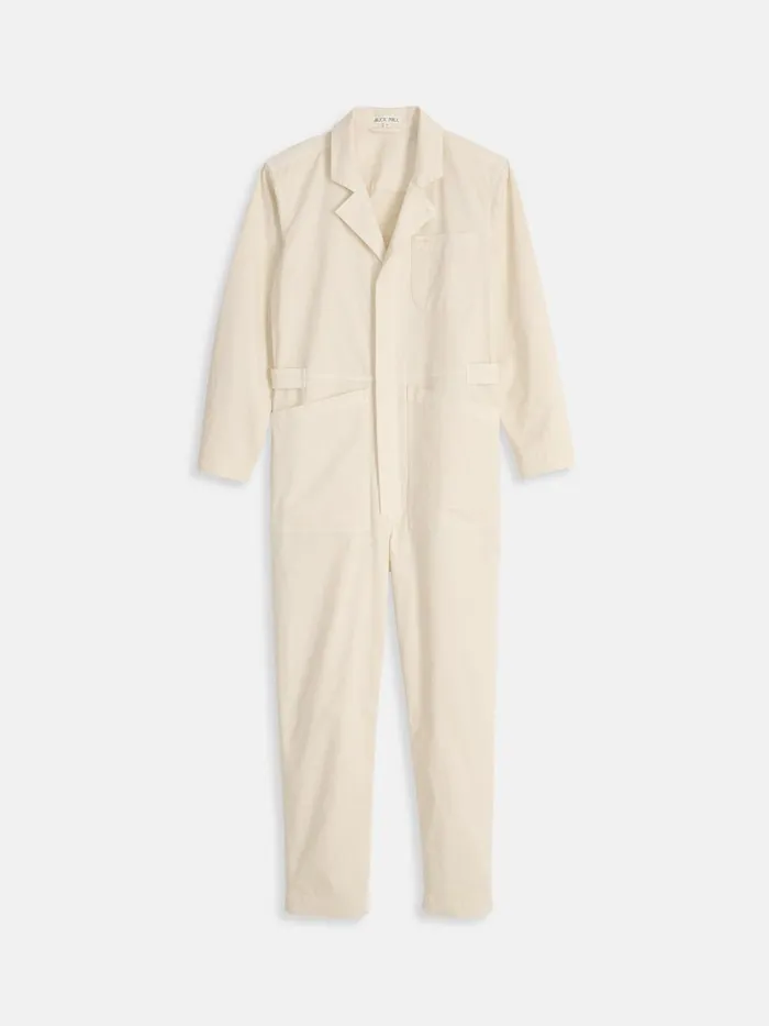 Alex Mill Jumpsuits Women Standard Jumpsuit In Cotton Twill Oatmilk