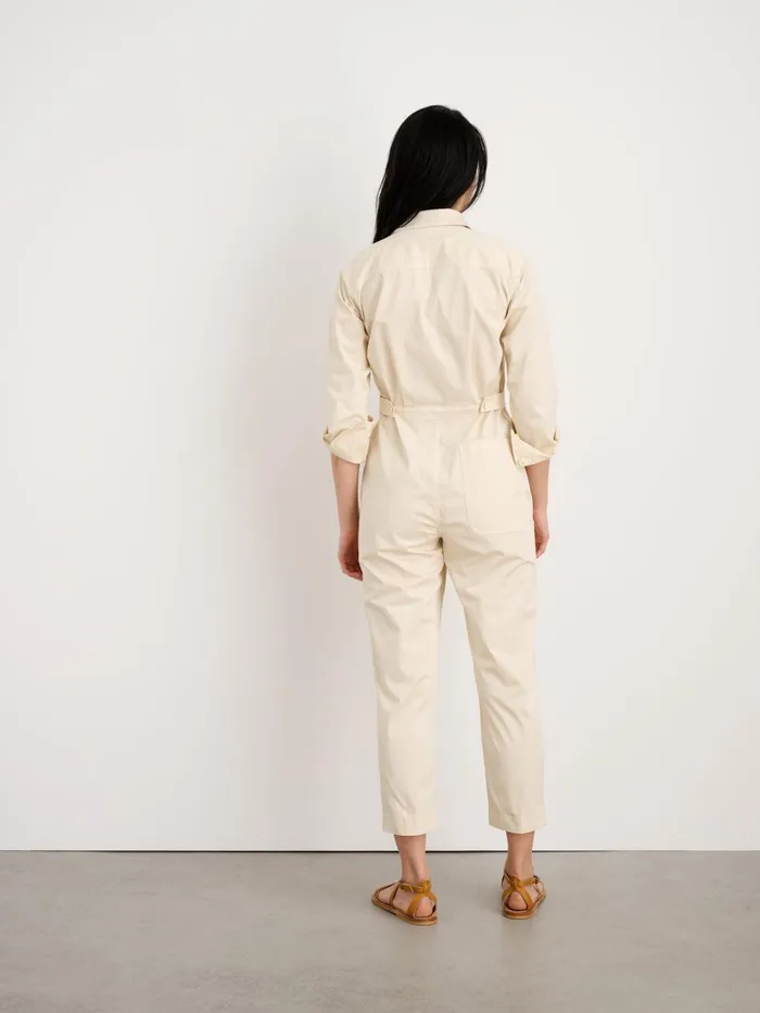 Alex Mill Jumpsuits Women Standard Jumpsuit In Cotton Twill Oatmilk
