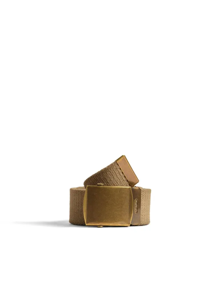 Alex Mill Men Solid Web Belt Olive