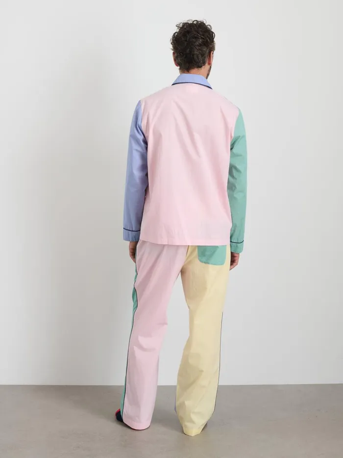 Alex Mill Pajamas Slippers Women P039jimmies Sleep Shirt In Colorblock