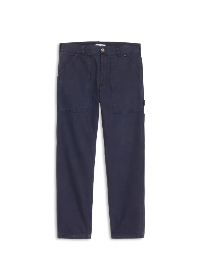 Alex Mill Pants Men Painter Pant In Recycled Denim Dark Navy