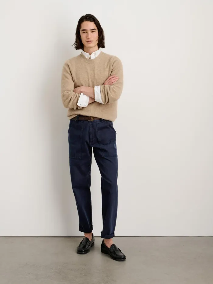 Alex Mill Pants Men Painter Pant In Recycled Denim Dark Navy