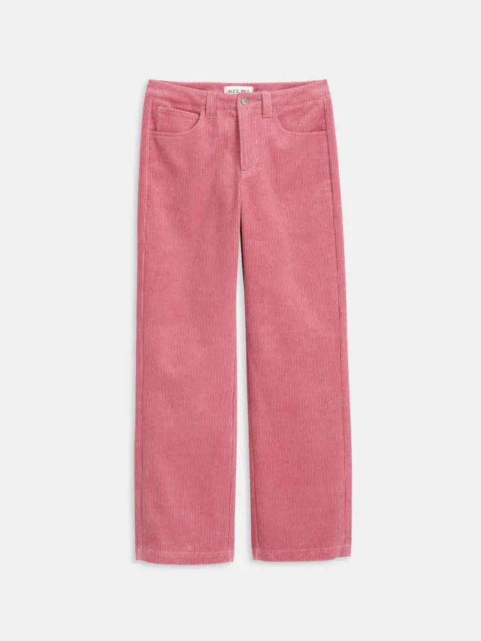 Alex Mill Pants Women Camden Pant In Corduroy Dusty Rose
