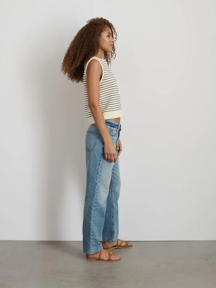 Alex Mill Sweaters Women Bridget Striped Vest In Cotton