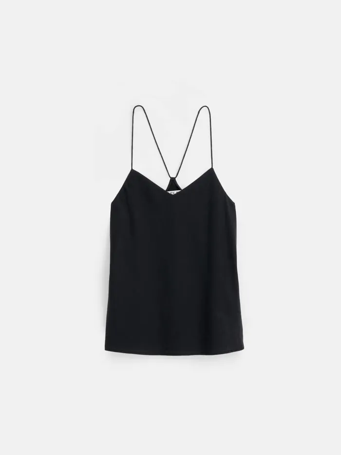 Alex Mill Tees Tanks Women Lauren Cami In Tencel Rich Black