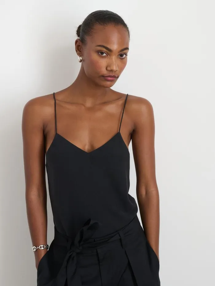 Alex Mill Tees Tanks Women Lauren Cami In Tencel Rich Black