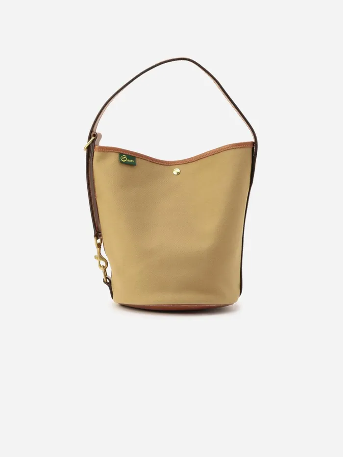 Alex Mill Women Brady Frome Canvas Shoulder Bag Khaki