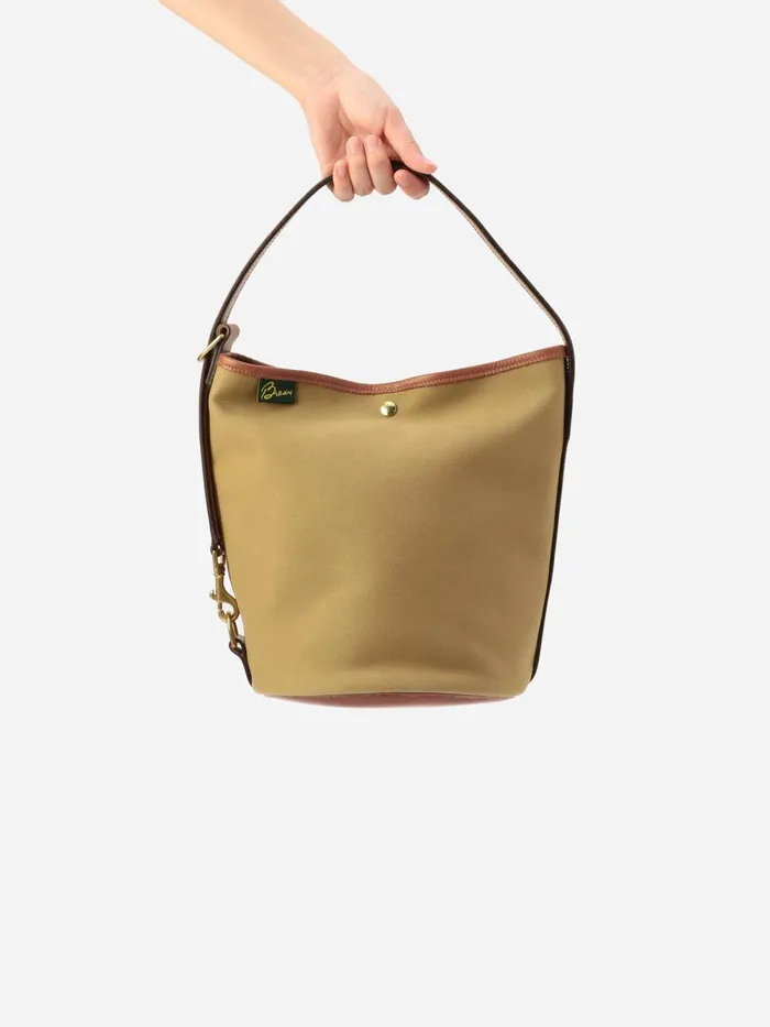 Alex Mill Women Brady Frome Canvas Shoulder Bag Khaki