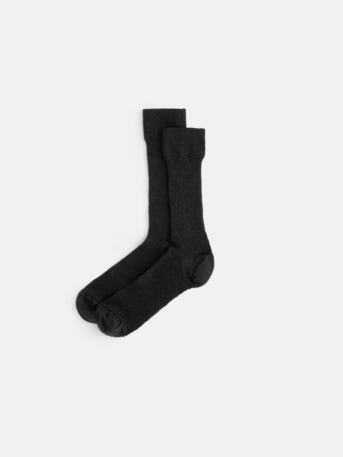 Alex Mill Women Maria La Rosa Lurex Socks Black