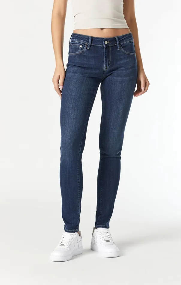 Alexa Mid Rise Skinny In Dark Supersoft Women Mavi Jeans Denim Alexa Mid Rise Skinny In Dark Supersoft Women Mavi Jeans Denim