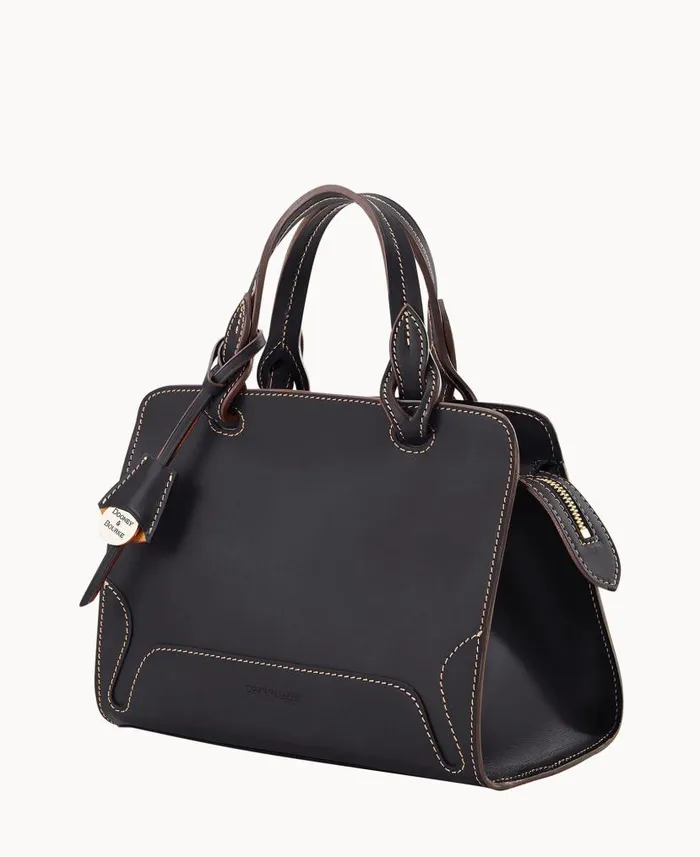 Alto Vallea Black Woman Dooney and Bourke Satchels Alto Vallea Black Woman Dooney and Bourke Satchels