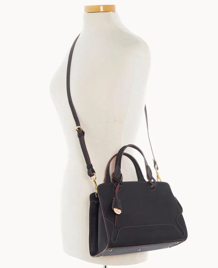 Alto Vallea Black Woman Dooney and Bourke Satchels Alto Vallea Black Woman Dooney and Bourke Satchels