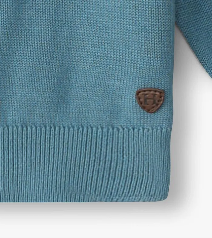 Baby and Toddler Boys French Bulldogs Crew Neck Sweater Hatley