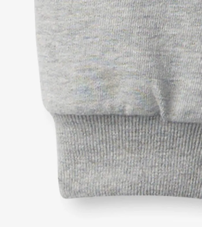 Baby and Toddler Boys Grey Melange Joggers Hatley