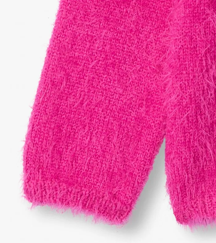 Baby and Toddler Girls Star Furry Sweater Hatley