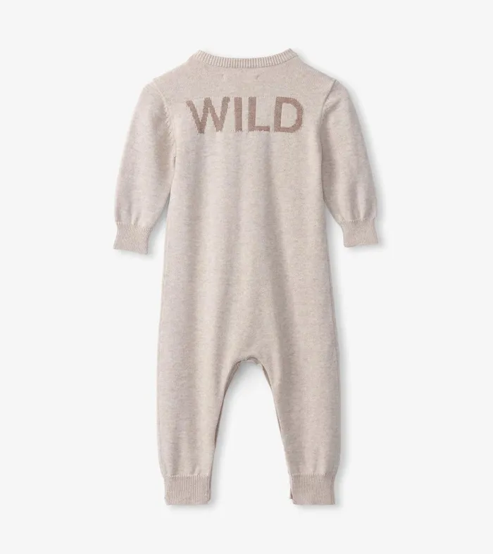 Baby Bear Cub Sweater Onesie Hatley