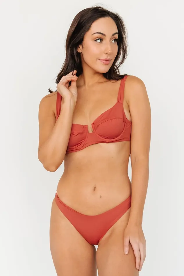 Baltic Born Bikini Women Moana Bikini Bottom Terracotta