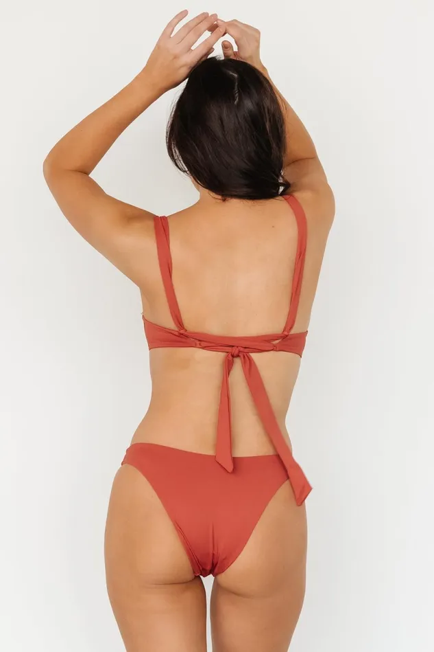 Baltic Born Bikini Women Moana Bikini Bottom Terracotta