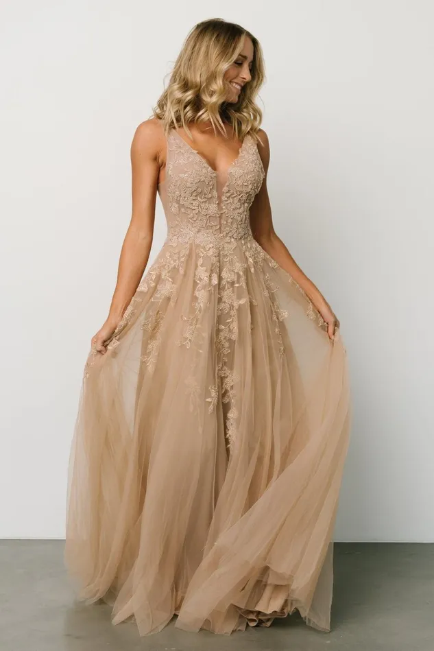 Baltic Born Bridal Women Forever Tulle Bridal Gown Nude Baltic Born Bridal Women Forever Tulle Bridal Gown Nude