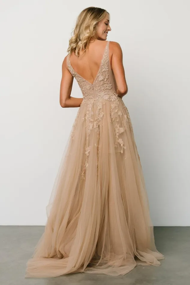 Baltic Born Bridal Women Forever Tulle Bridal Gown Nude Baltic Born Bridal Women Forever Tulle Bridal Gown Nude