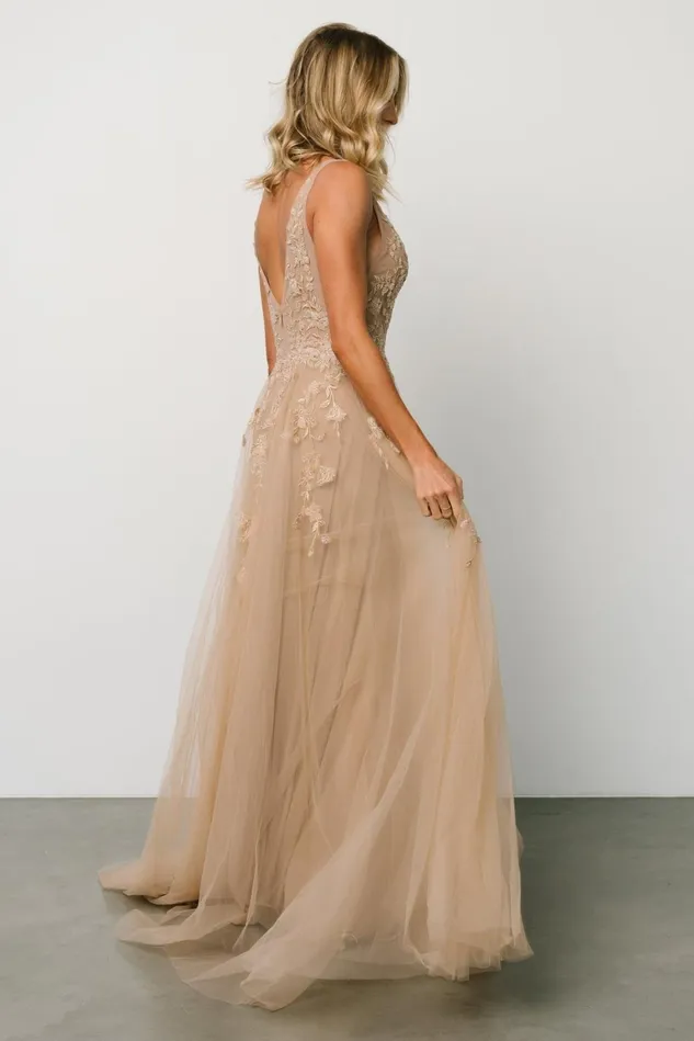 Baltic Born Bridal Women Forever Tulle Bridal Gown Nude Baltic Born Bridal Women Forever Tulle Bridal Gown Nude