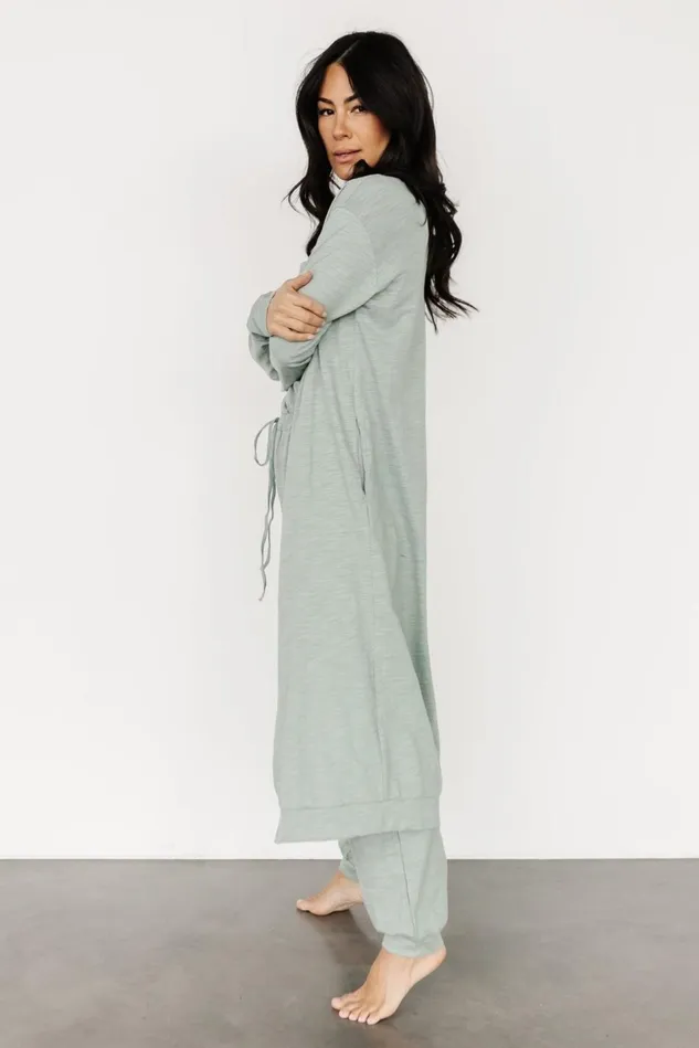 Baltic Born Cardigans Women Janae Jumpsuit Cardigan Set Sage