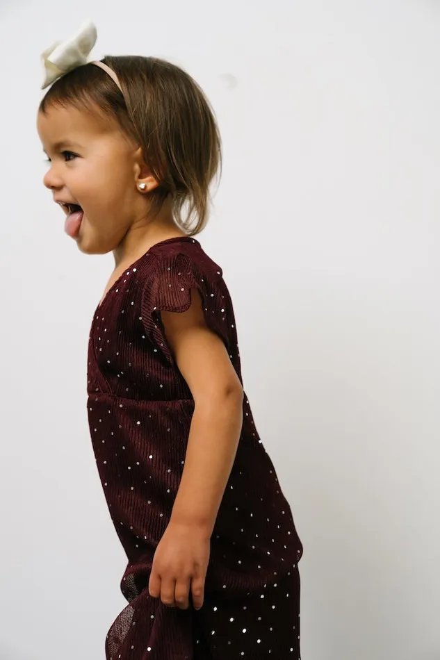Baltic Born Flower Girl Women Toddler Grace Sparkle Gown Mulberry Baltic Born Flower Girl Women Toddler Grace Sparkle Gown Mulberry