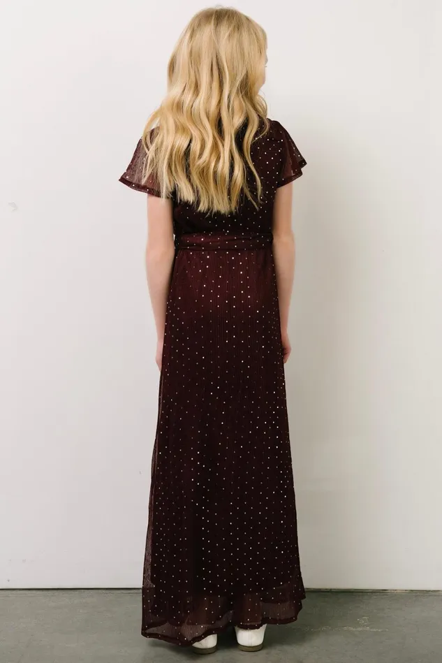 Baltic Born Flower Girl Women Youth Grace Sparkle Gown Mulberry Baltic Born Flower Girl Women Youth Grace Sparkle Gown Mulberry