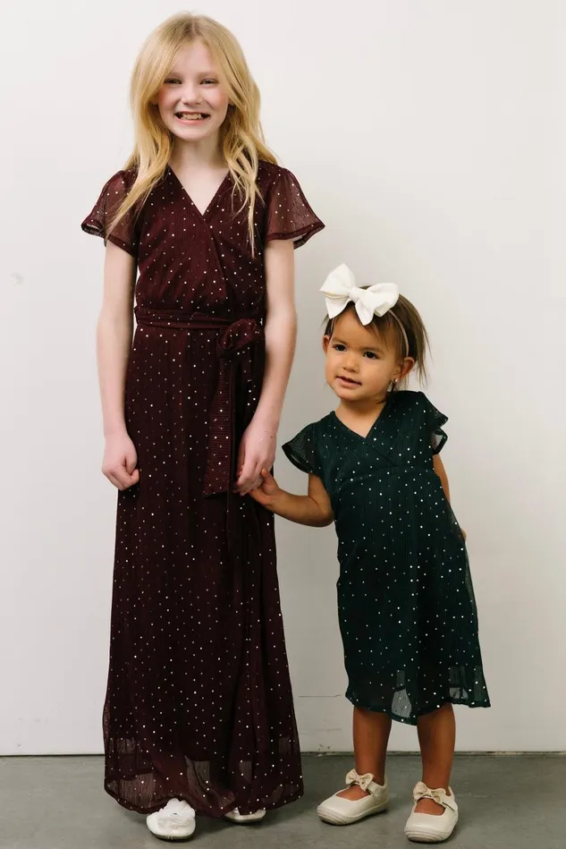 Baltic Born Flower Girl Women Youth Grace Sparkle Gown Mulberry Baltic Born Flower Girl Women Youth Grace Sparkle Gown Mulberry