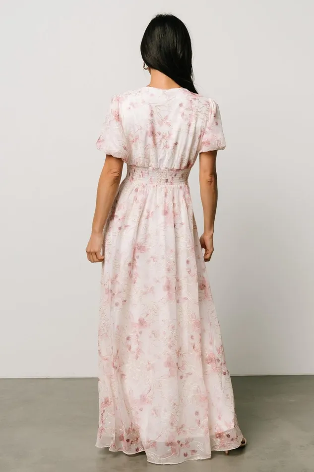 Baltic Born Maxi Dresses Women Ardley Maxi Dress Mauve Floral Baltic Born Maxi Dresses Women Ardley Maxi Dress Mauve Floral