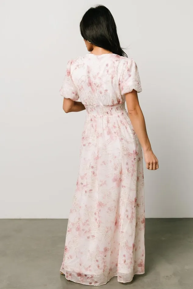 Baltic Born Maxi Dresses Women Ardley Maxi Dress Mauve Floral Baltic Born Maxi Dresses Women Ardley Maxi Dress Mauve Floral