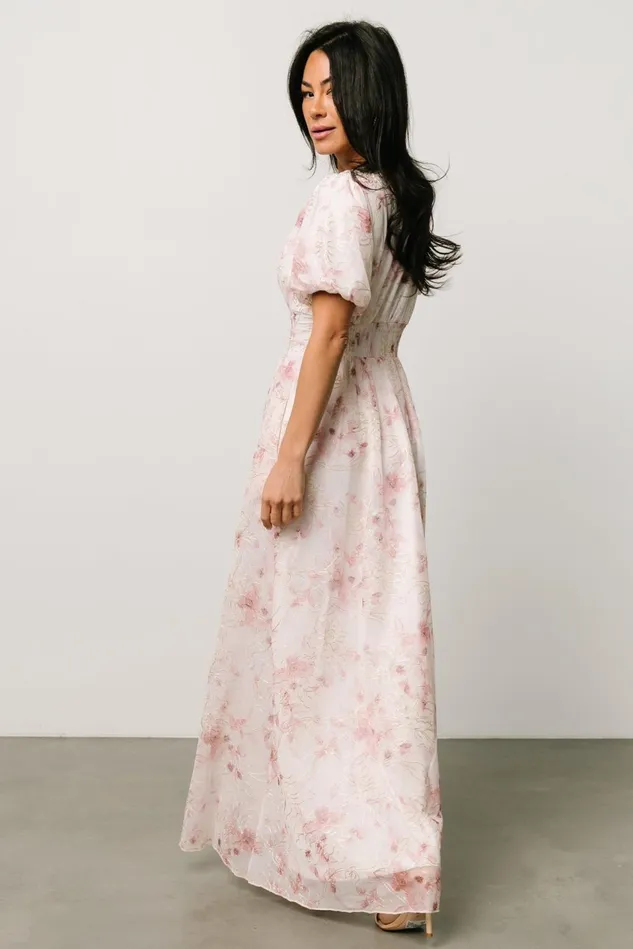 Baltic Born Maxi Dresses Women Ardley Maxi Dress Mauve Floral Baltic Born Maxi Dresses Women Ardley Maxi Dress Mauve Floral