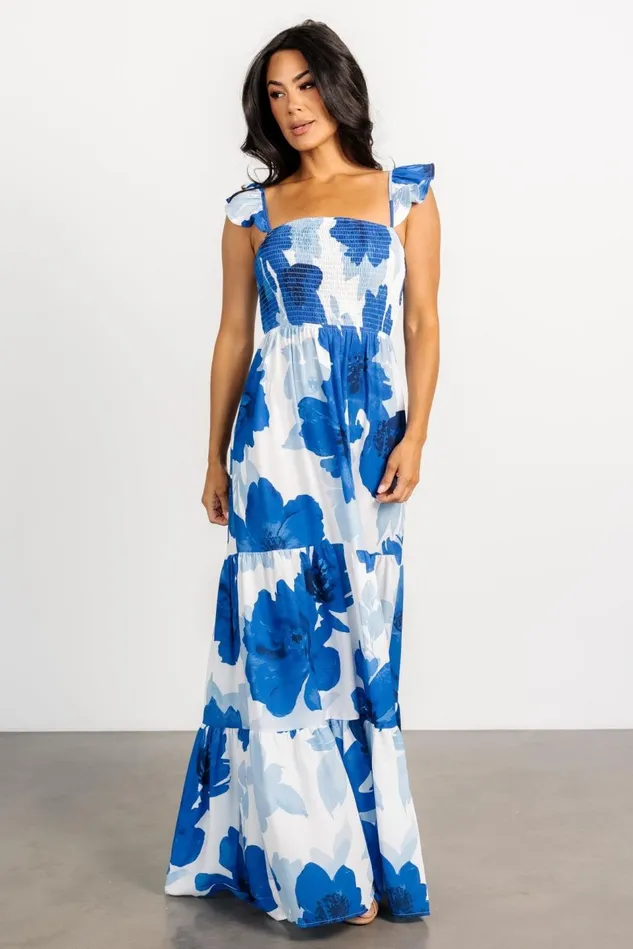 Baltic Born Maxi Dresses Women Mikaela Maxi Dress Blue Floral