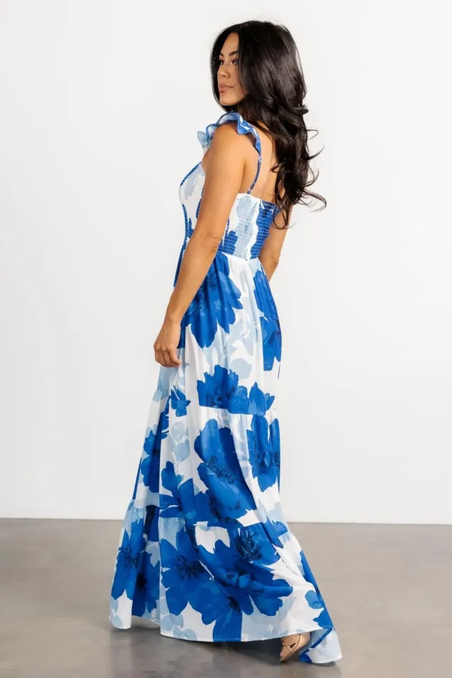 Baltic Born Maxi Dresses Women Mikaela Maxi Dress Blue Floral Baltic Born Maxi Dresses Women Mikaela Maxi Dress Blue Floral