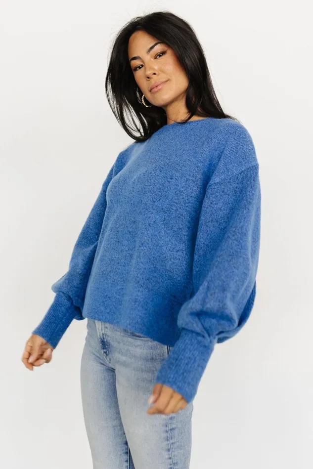 Baltic Born Sweaters Women Lublin Sweater Blue