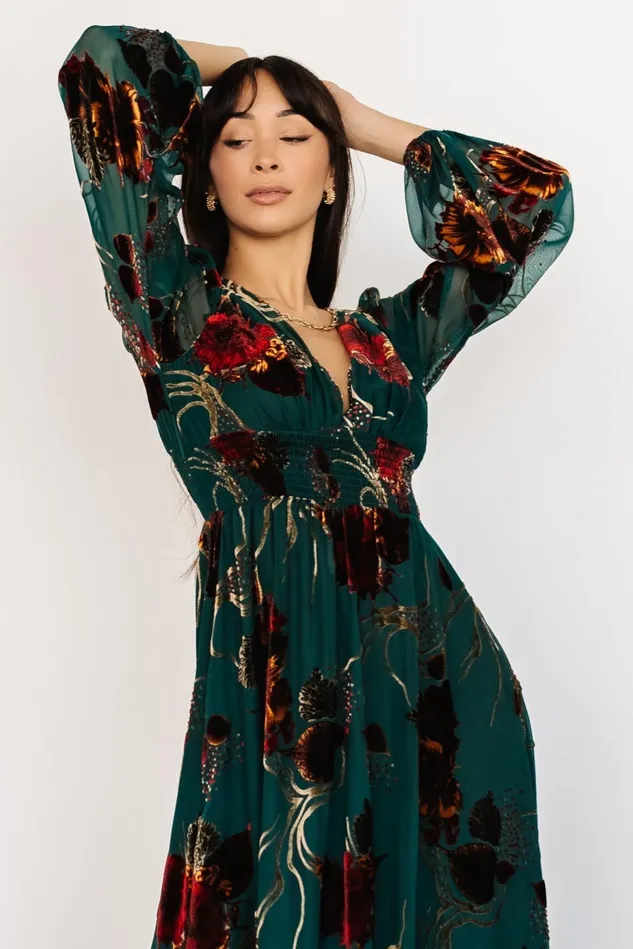 Baltic Born Wedding Guest Women Mikla Maxi Dress Jade Multi Baltic Born Wedding Guest Women Mikla Maxi Dress Jade Multi
