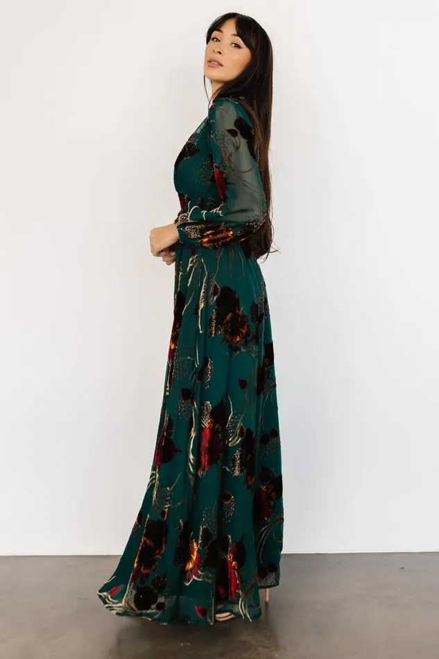 Baltic Born Wedding Guest Women Mikla Maxi Dress Jade Multi Baltic Born Wedding Guest Women Mikla Maxi Dress Jade Multi
