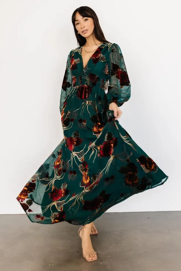 Baltic Born Wedding Guest Women Mikla Maxi Dress Jade Multi Baltic Born Wedding Guest Women Mikla Maxi Dress Jade Multi