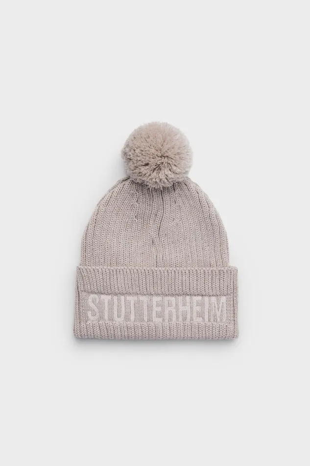 Beanies Women Stutterheim April Beanie Light Sand