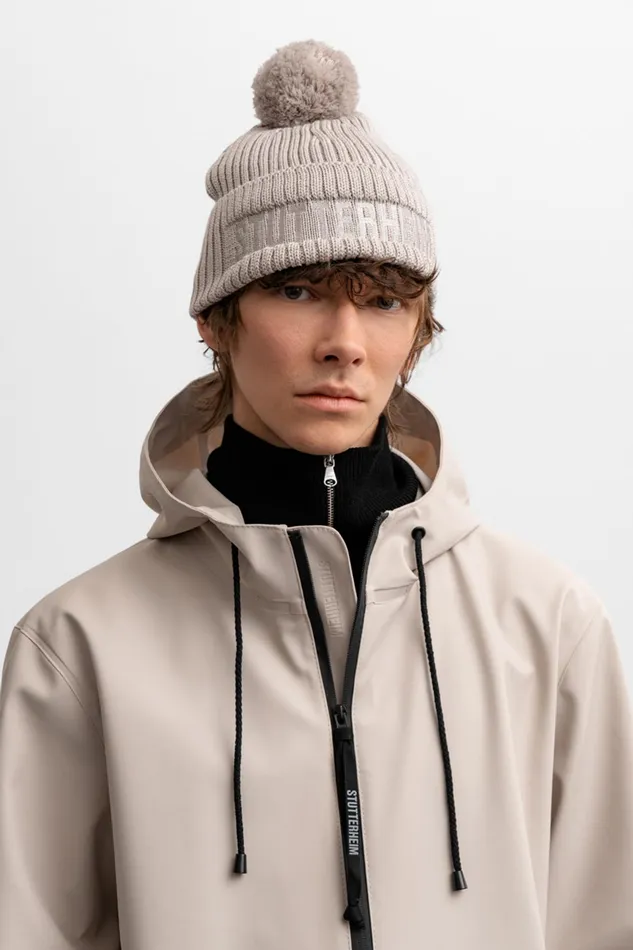 Beanies Women Stutterheim April Beanie Light Sand